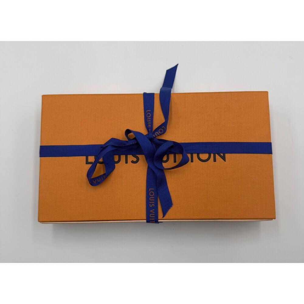 Louis Vuitton Monogram Zippy Organizer Wallet Women's Blue Ostrich Leather - Picture 2 of 15